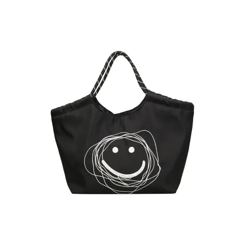 Dusen Kangaroo Нейлоновая сумка-тоут тканевая сумка холщовая сумка женская сумка коричневый черный