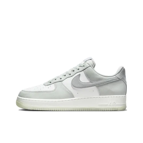 Nike Air FORCE 1 Slip-Resistant Low Top Скейтборд Кроссовки Мужские Серый Белый