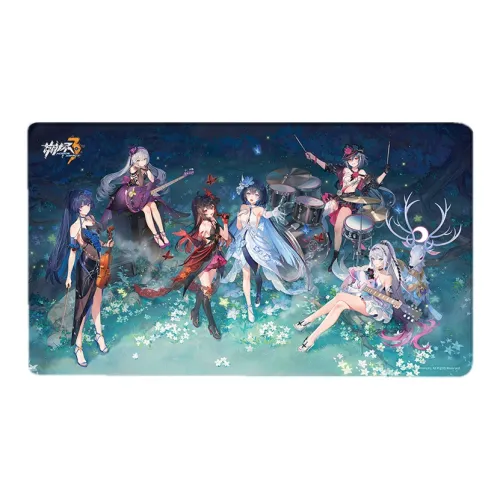 MIHOYO Honkai Characters CG Большой коврик для мыши с иллюстрацией активности коврик для рабочего стола реквизит для косплея