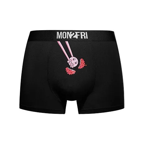 Mon 2 Fri Коробка 1 Пачка Черные Мужские Боксеры