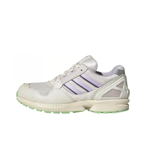 Adidas ZX 9020 Slip-resistant Abrasion-resistant Low Top Casual Shoes Men's White Purple