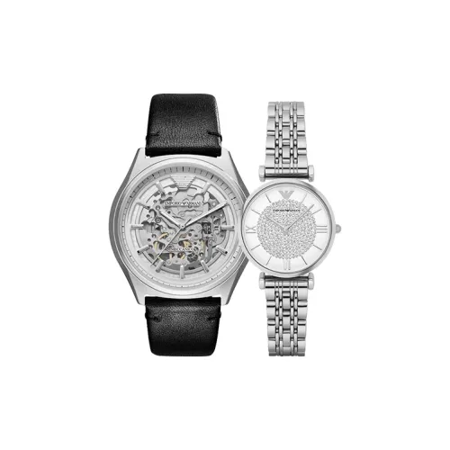 EMPORIO ARMANI Механические часы Movement унисекс из коллекции Gypsophila, 43 мм, белые