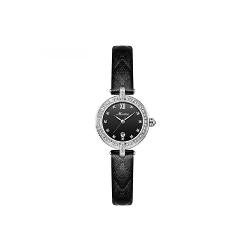 Meibin Кварцевый Movement Женские Часы 30MM Черные
