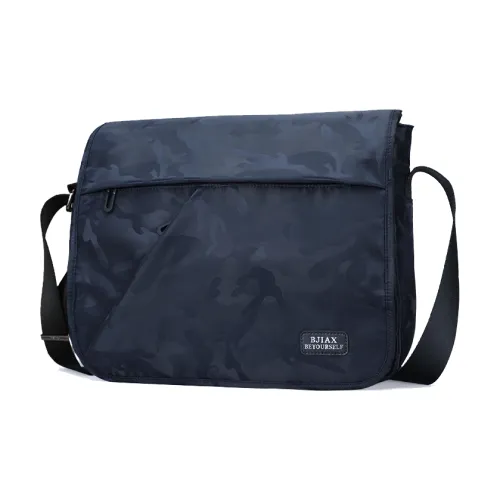 BJIAX Oxford Messenger Bag Сумка через плечо Мужская Синяя Черная
