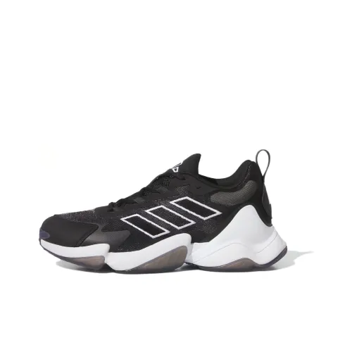 Adidas Impact Flx 2 Slip-Resistant Abrasion-Resistant Low-Top Training Shoes Men's Black Adidas Impact Flx 2 Противоскользящие Износостойкие Низкие Кроссовки для Тренировок Мужские Черные