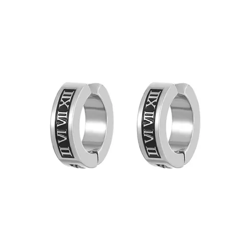 MIDNIGHT MOMENT Титановая сталь Нижняя заколка Серьги On Унисекс