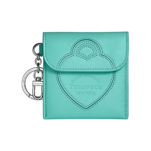 TIFFANY CO. Return To Tiffany Collection Кожа Наппа Подвеска Сумка Мерчандайз Женская Синяя