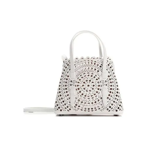 Alaia Овчина Сумка через плечо Сумка Women's White