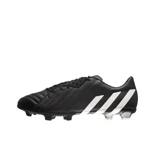 Adidas Predator Instinct AG Искусственная трава Амортизация Износостойкие футбольные бутсы Унисекс Черный Белый