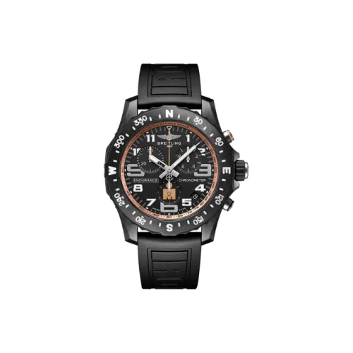 BREITLING Professional Collection Кварцевый механизм Мужские часы Часы 44 мм Черный циферблат Breitlight® Корпус часов