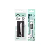 QVS Мини Черная игла 2 шт. + № 5 Ультра тонкая заколка для акне