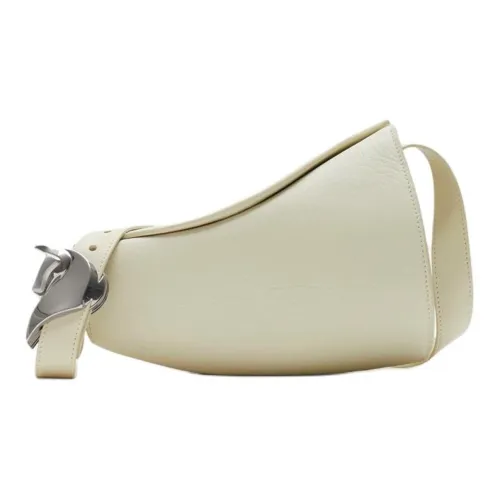 Burberry GRAIN LEATHER Сумка через плечо Сумка на плечо Женская Белая