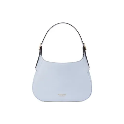 Kate Spade Зернистая текстура кожа личи коровья кожа сумка-хобо сумка через плечо сумка обычная женская таро фиолетовый