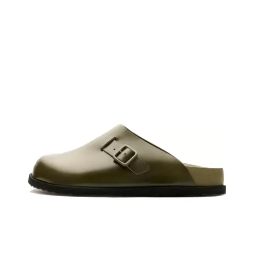 Биркенсток Домашние тапочки Унисекс Оливково-зеленый