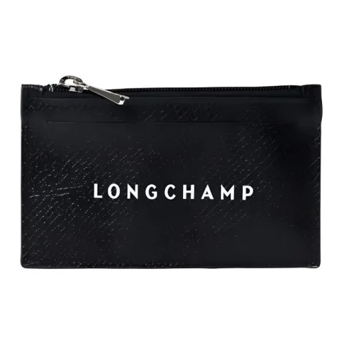 LONGCHAMP Roseau Essential Коровья кожа Кошелек Женские Черный