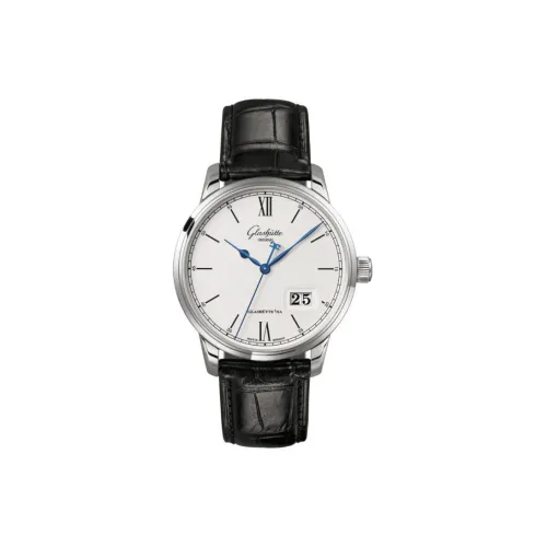 Glashütte Original Автоматический Механический Часы Мужские SENATOR 40 мм Белые