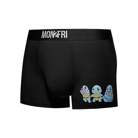 Mon 2 Fri Коробка 1 Пачка Черные Мужские Боксеры