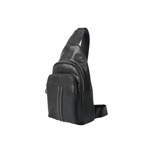 DOSRFINI Слинг-сумки Мужской Черный