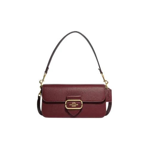 COACH Сумка из коровьей кожи сумка через плечо сумка на плечо женская вишнево-красный