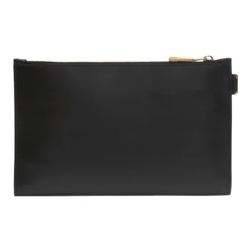 VERSACE Коровья кожа Клатч Мужской Черный