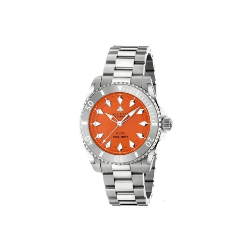 Gucci Dive Collection Часы Автоматический Механический Механизм Ремешок из Нержавеющей Стали 40 мм