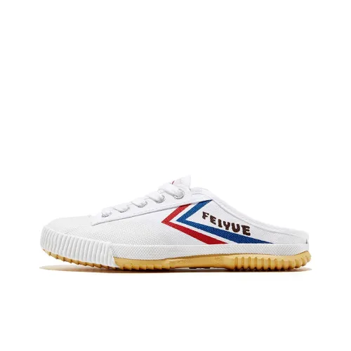 Dafu leaps forward Low-Top Canvas Shoes White Unisex