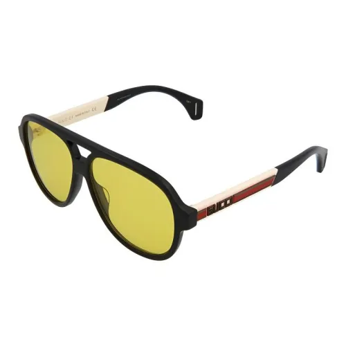 GUCCI Aviator Солнцезащитные очки Мужские Черные