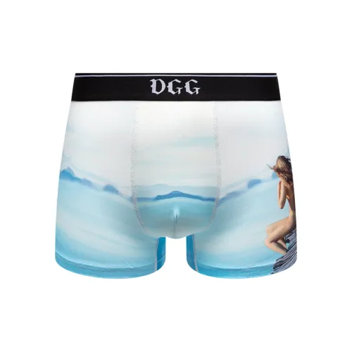 DGG Зеленый Фиолетовый Отпуск Мужские Боксеры