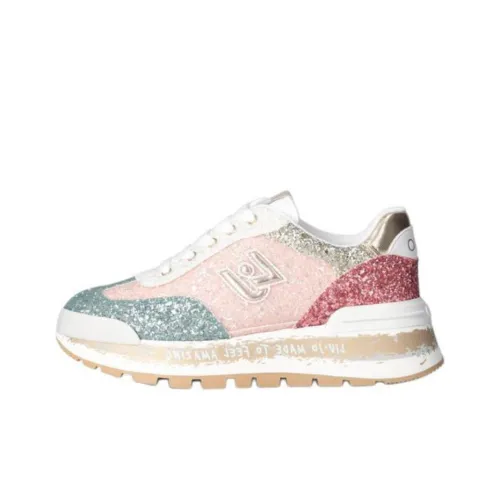 LIU·JO Низкий топ Повседневная обувь Женская Розовый Белый