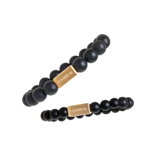 FOUNDIN Браслеты из вулканического камня Унисекс