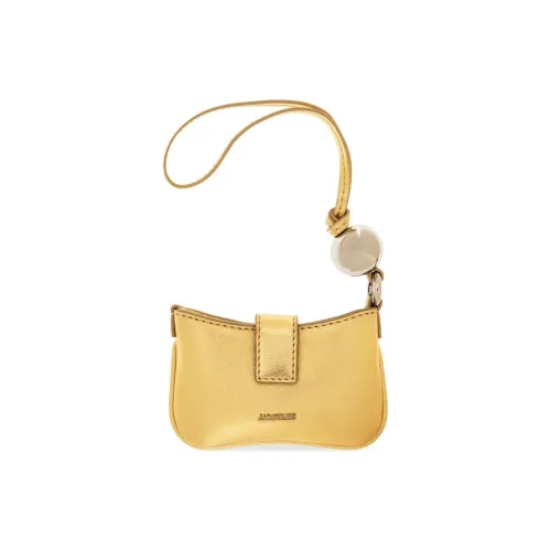 Jacquemus Lambskin Clutch Women's Gold