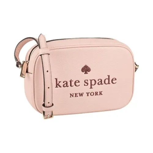 Kate Spade Кожа Camera Сумка Сумка через плечо Мини Женская Светло-розовая
