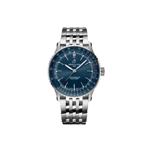 Breitling Автоматический Механический Часы Мужские из коллекции Aviation Chronograph, 41 мм, синие