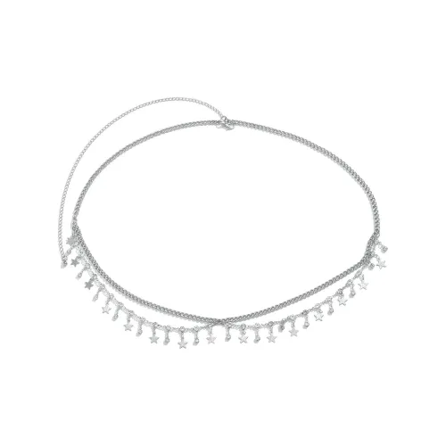 BLESSED BULLET Цепь из сплава для тела женская