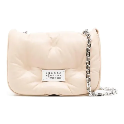 Maison Margiela Cloud Leather Сумка через плечо Маленькая Женская Бежевая