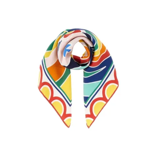 CASABLANCA Шелковые шарфы для женщин Многоцветный