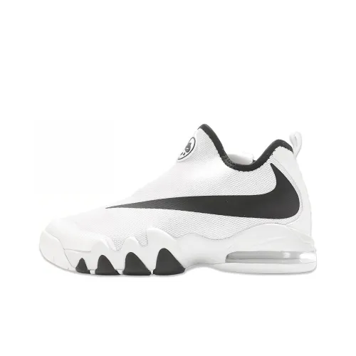 Nike Big Swoosh Амортизация MID Топ Баскетбольные кроссовки Мужской Белый черный