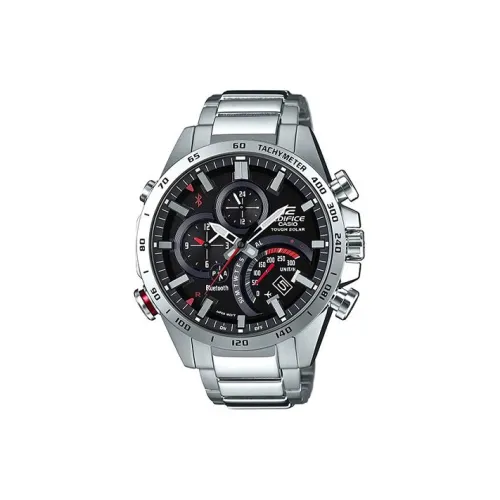 CASIO EDIFICE Collection Кварцевый механизм нержавеющая сталь ремешок часы для мужчин черный циферблат EQB 501XD 1A