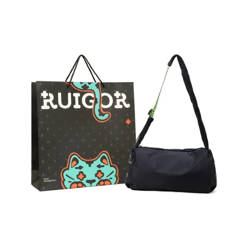 RUIGOR Сумка через плечо дорожная сумка стандартная унисекс черная