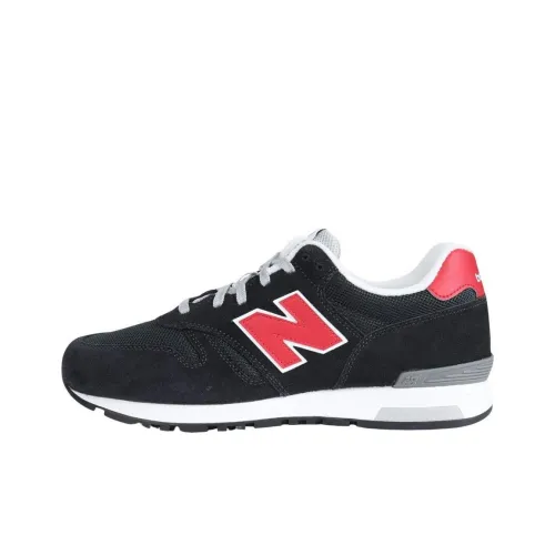 New Balance NB 565 Амортизация Низкий Топ Повседневные Беговые Кроссовки Мужские Черные Красные