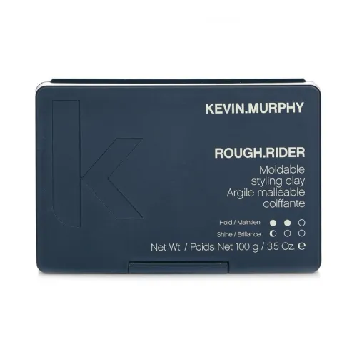 KM Темно-ночной Рыцарь Матовая Текстура Волосы Глина Формирование Контроль пушистости Усиление цвета волос и SHINE