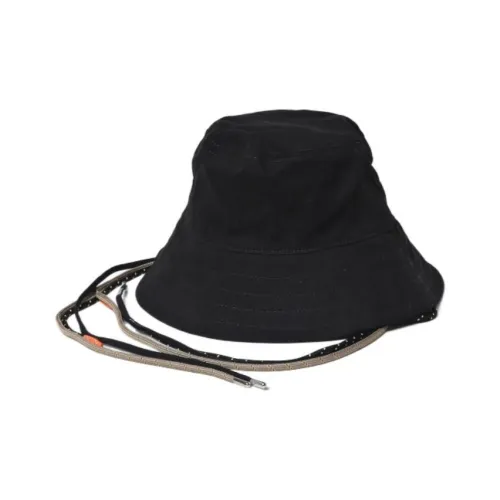 AMBUSH Мужские хлопковые панамы черного цвета