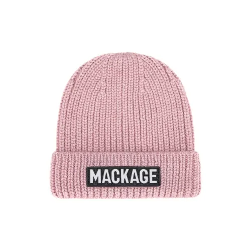 MACKAGE Sheep Wool Polyamide Acrylic Beanies Unisex Pink MACKAGE Овечья шерсть Полиамид Акрил Шапки-бини Унисекс Розовый