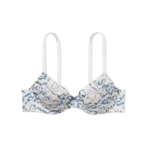 Victoria's Secret Тело By Victoria Коллекция 8442 PUSH Up Invisible Lift Без подкладки Smooth Demi Бюстгальтер Женский Кокосовый Белый