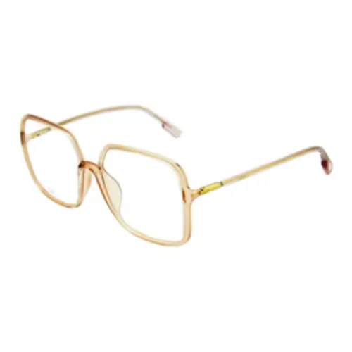 DIOR Пластина Квадрат Оправы для очков Унисекс Розовый