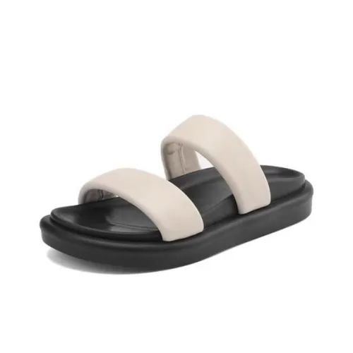 Слипоны с принтом Peach женские