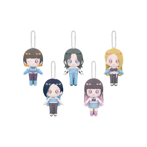 BANPRESTO LE SSERAFIM× Overwatch 2 Куклы Плюшевый Брелок 12 см Рекомендуемая Высота