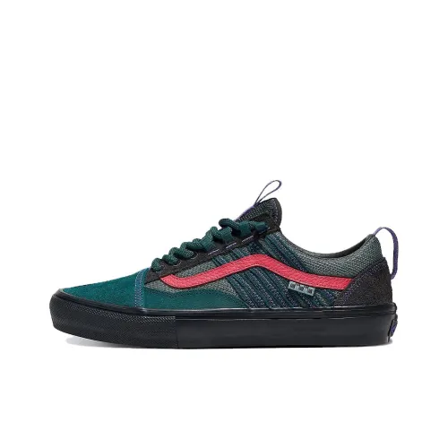 Vans Old Skool Collection Sport X Axel Cruysberghs Low Топ Скейтборд Кроссовки Унисекс Зеленый Черный