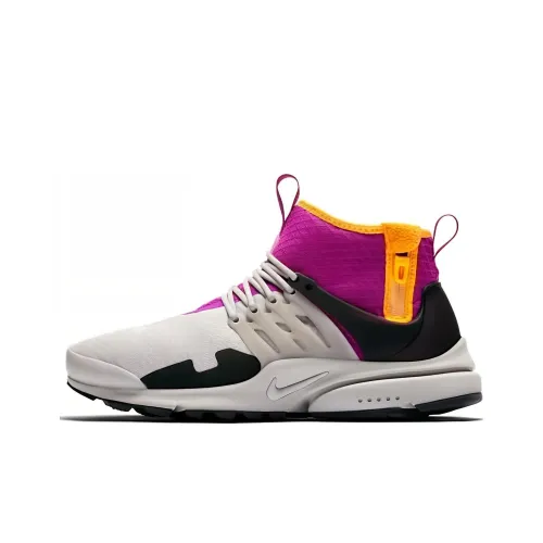 Nike Air Presto Slip Resistant Abrasion Resistant MID Топ Повседневная обувь Унисекс Белый