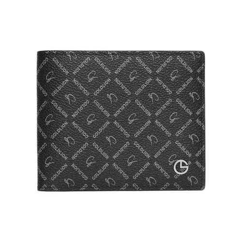 GOLDLION PVC Кошелек Мужской Черный